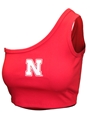 Womens Nebraska Ribbed One Shoulder Top Nebraska Cornhuskers, Nebraska  Ladies Tops, Huskers  Ladies Tops, Nebraska  Tank Tops, Huskers  Tank Tops, Nebraska Womens Red Nebraska Ribbed One Shoulder Senior Top Hype And Vice, Huskers Womens Red Nebraska Ribbed One Shoulder Senior Top Hype And Vice