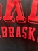 Womens Puff Print Nebraska Huskers Oversized Fleece Crew - AS-H8452