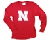 Youth Boys Nebraska Double Tuck Waffle Crew - YT-F2077