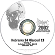 2002 Nebraska Vs Missouri Husker football, Nebraska cornhuskers merchandise, husker merchandise, nebraska merchandise, nebraska cornhuskers dvd, husker dvd, nebraska football dvd, nebraska cornhuskers videos, husker videos, nebraska football videos, husker game dvd, husker bowl game dvd, husker dvd subscription, nebraska cornhusker dvd subscription, husker football season on dvd, nebraska cornhuskers dvd box sets, husker dvd box sets, Nebraska Cornhuskers, 2002 Missouri