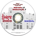 2003 Dvd Oklahoma St Husker football, Nebraska cornhuskers merchandise, husker merchandise, nebraska merchandise, nebraska cornhuskers dvd, husker dvd, nebraska football dvd, nebraska cornhuskers videos, husker videos, nebraska football videos, husker game dvd, husker bowl game dvd, husker dvd subscription, nebraska cornhusker dvd subscription, husker football season on dvd, nebraska cornhuskers dvd box sets, husker dvd box sets, Nebraska Cornhuskers, 2003 Oklahoma State