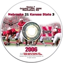 2006 Dvd Kansas State Husker football, Nebraska cornhuskers merchandise, husker merchandise, nebraska merchandise, nebraska cornhuskers dvd, husker dvd, nebraska football dvd, nebraska cornhuskers videos, husker videos, nebraska football videos, husker game dvd, husker bowl game dvd, husker dvd subscription, nebraska cornhusker dvd subscription, husker football season on dvd, nebraska cornhuskers dvd box sets, husker dvd box sets, Nebraska Cornhuskers, 2006 Kansas State