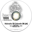 1999 Colorado Husker football, Nebraska cornhuskers merchandise, husker merchandise, nebraska merchandise, nebraska cornhuskers dvd, husker dvd, nebraska football dvd, nebraska cornhuskers videos, husker videos, nebraska football videos, husker game dvd, husker bowl game dvd, husker dvd subscription, nebraska cornhusker dvd subscription, husker football season on dvd, nebraska cornhuskers dvd box sets, husker dvd box sets, Nebraska Cornhuskers, 1999 Colorado