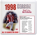 1998 Complete Season Box Set Husker football, Nebraska cornhuskers merchandise, husker merchandise, nebraska merchandise, nebraska cornhuskers dvd, husker dvd, nebraska football dvd, nebraska cornhuskers videos, husker videos, nebraska football videos, husker game dvd, husker bowl game dvd, husker dvd subscription, nebraska cornhusker dvd subscription, husker football season on dvd, nebraska cornhuskers dvd box sets, husker dvd box sets, Nebraska Cornhuskers, 1998 Complete Season on DVD